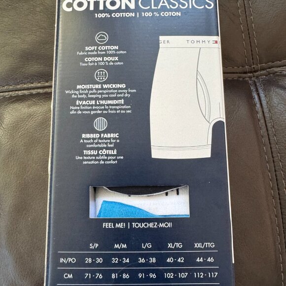 TOMMY HILFIGER Men's 100% Cotton Classics 3 Pack Boxer Briefs NEW with TAGS - Picture 2 of 5